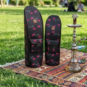 کاور قلیان 70 سانتی طرح قلب قرمز